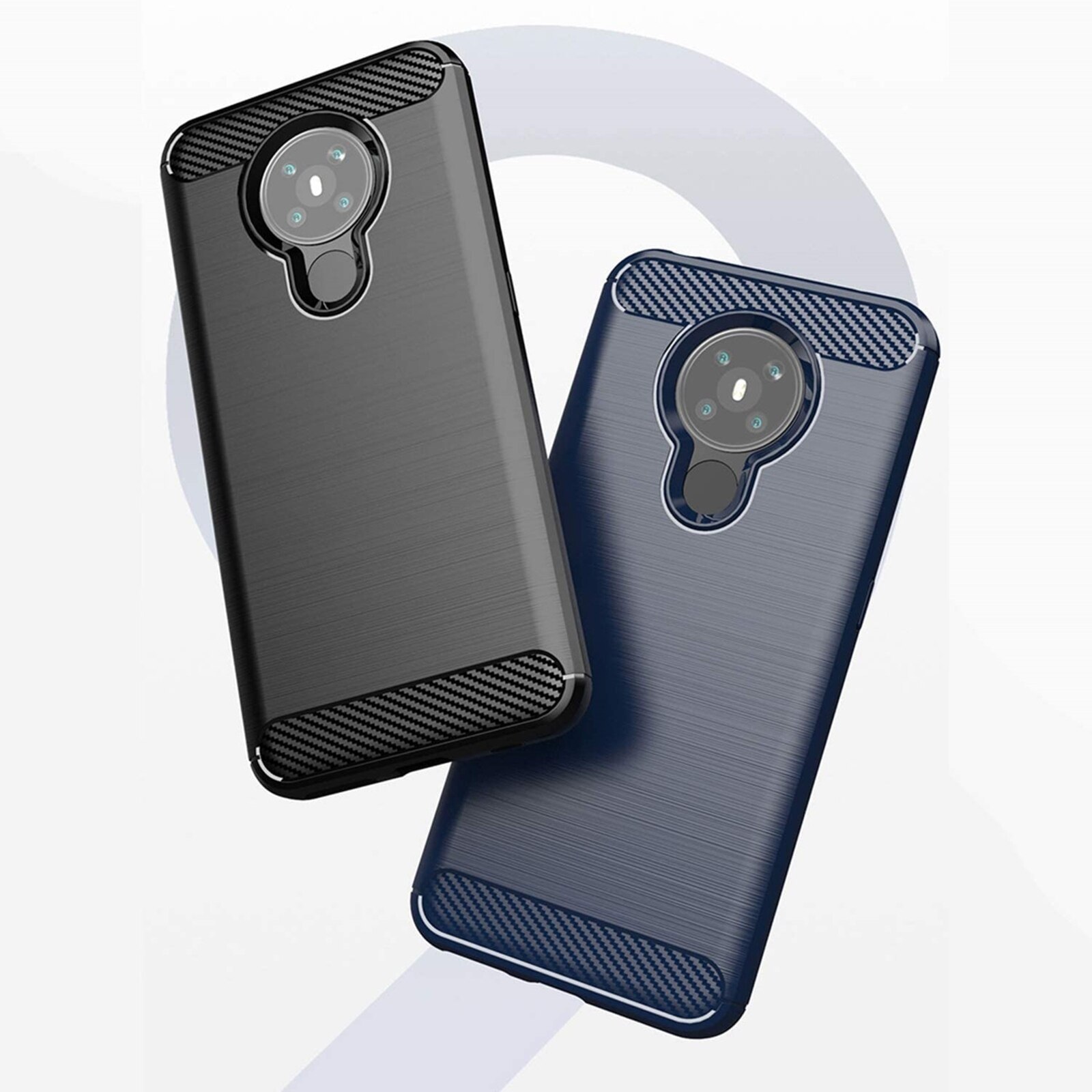 Nokia 5.3 Carbon Black Case Tpu Gel Case Mobiele Telefoon Accessoires