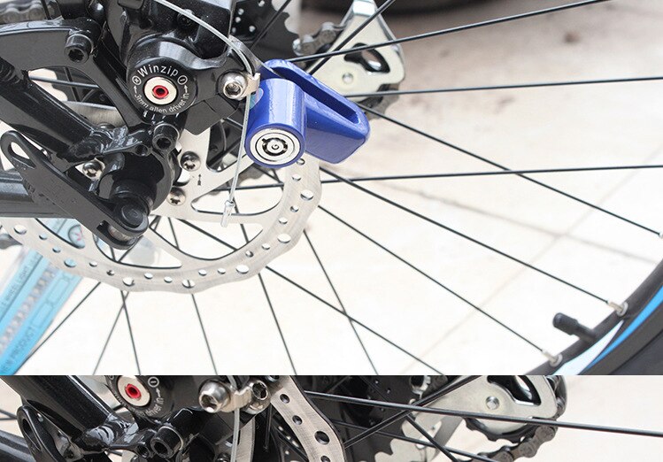 Best Bike Locks mountain bike disc brake lock mini lock anti-theft lock mountain bike outdoor lock