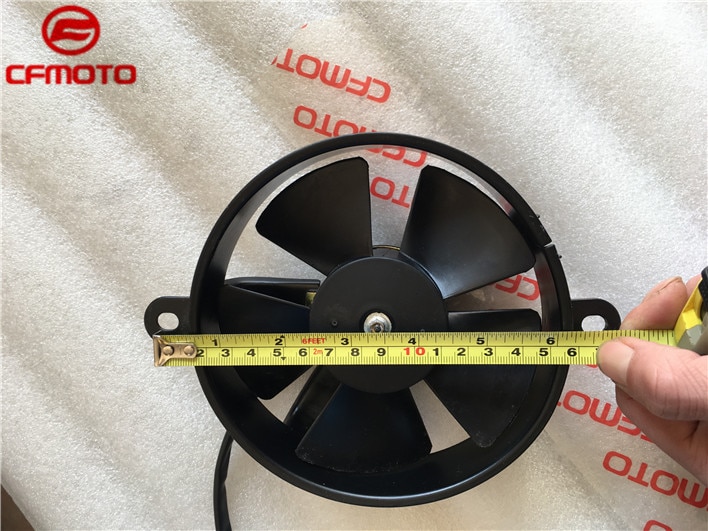 Cf moto radiator fan 12v cfmoto 150cc 250cc motorsykkel scooter 150nk cf250t cf150-3 ca250 dd250e cf250-3 v3 v5 v9