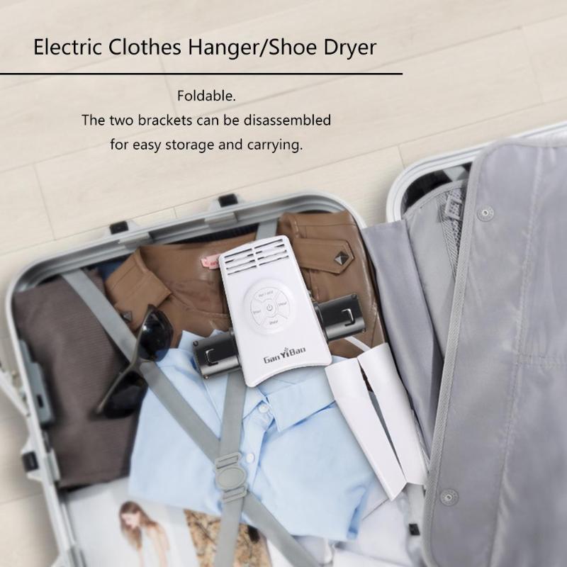 240V cintres pliables Timing Smart cintre sèche-linge pour vêtements chaussures séchage rapide blanchisserie sèche-linge Rack pour voyage