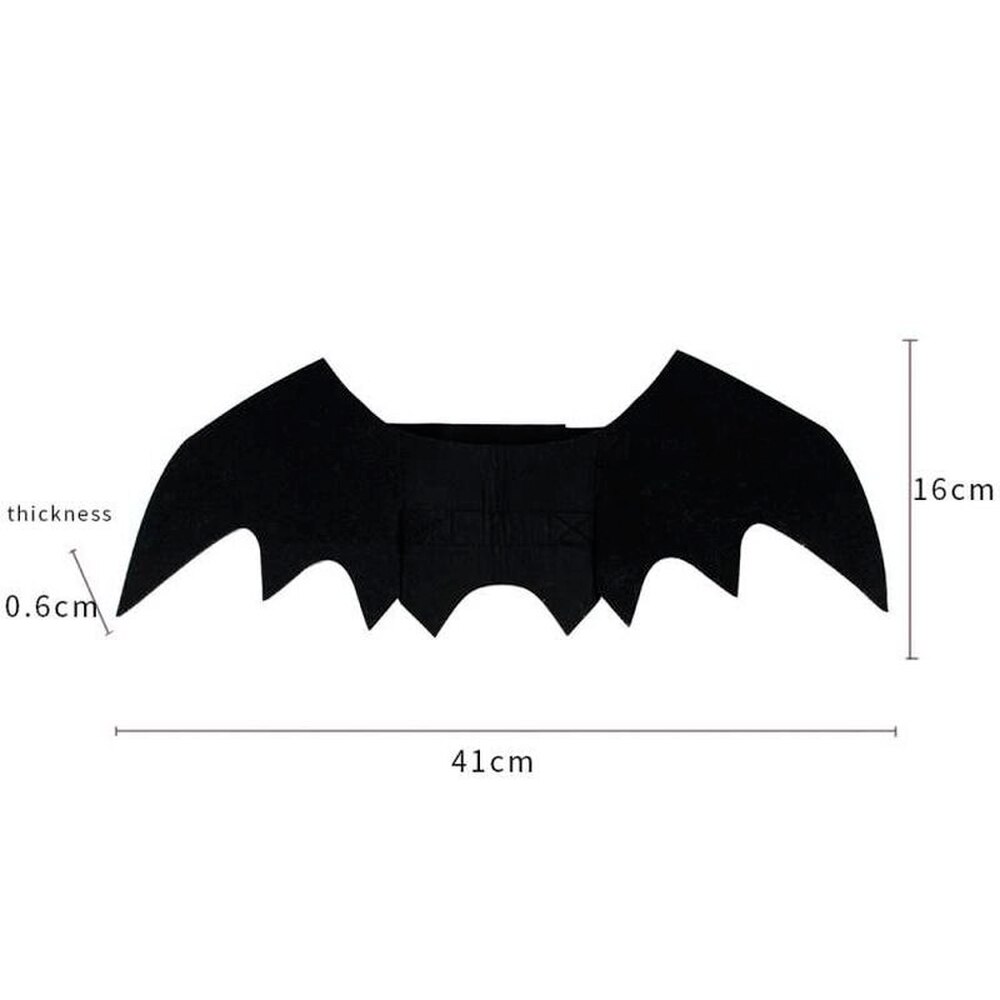 Kattetøj flagermus vinger sjovt hund kostume kunstig vinge kæledyr cosplay rekvisit halloween jul katte kostume kæledyr produkter