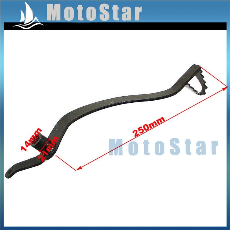 Rear Hydraulic Brake Foot Pedal Lever For CRF50 SSR Thumpstar GIO Stomp Demon IMR Atomik DHZ BSE Kayo Apollo Pit Dirt Bike