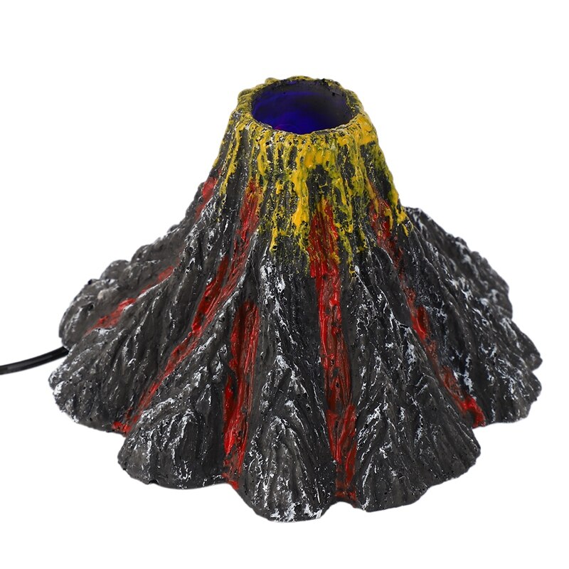 Aquarium Decoratie Onderwater Led Licht Ornament Fish Tank Zuurstof Luchtpomp Lucht Steen Bellen Decor Us Plug