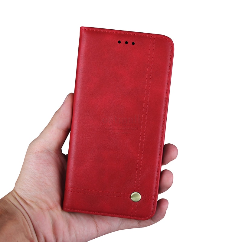 Vintage Lederen Flip Cover Voor Xiao Mi Mi A3 A3 Lite Wallet Luxe Card Pocket Stand Magneet Boek Cover Casual telefoon Case Fundas