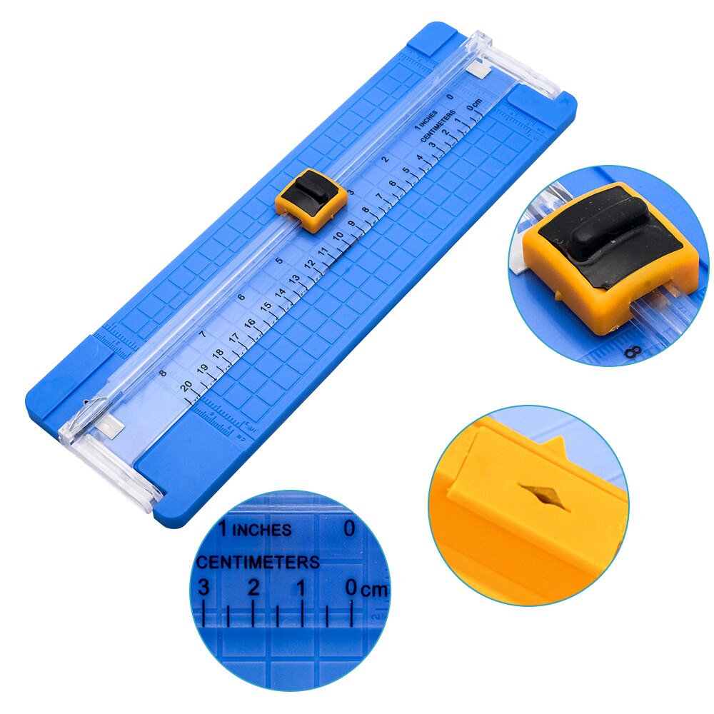 A4 Precision Rotary Guillotine Paper Photo Trimmers Cutter Ruler Craft Paper Cutter Die Cutting Machine Office Supplies