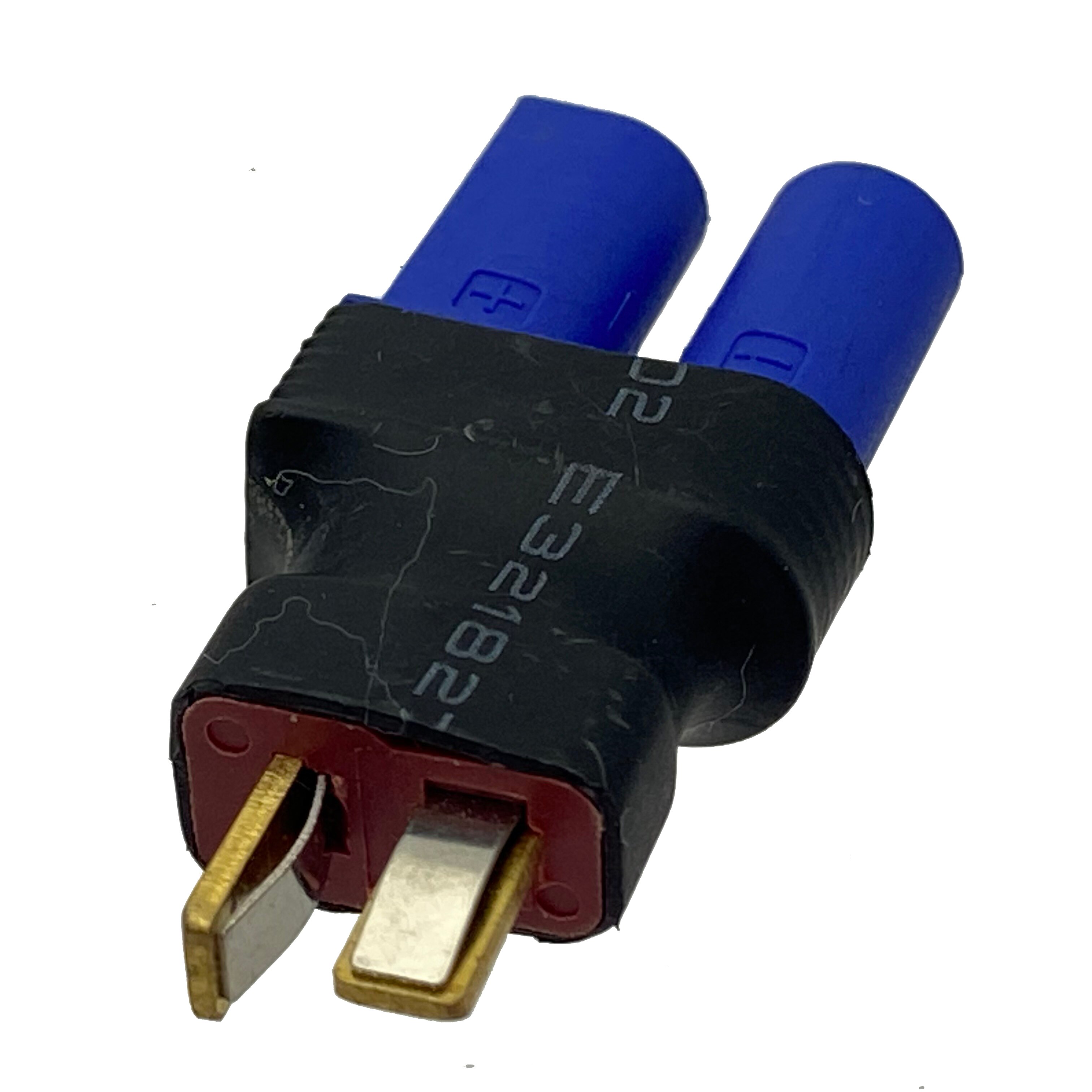 Deans – adaptateur de connecteur type EC5, prise en T mâle vers femelle, pour pièces de batterie RC, accessoires de Charge, 1 pièce