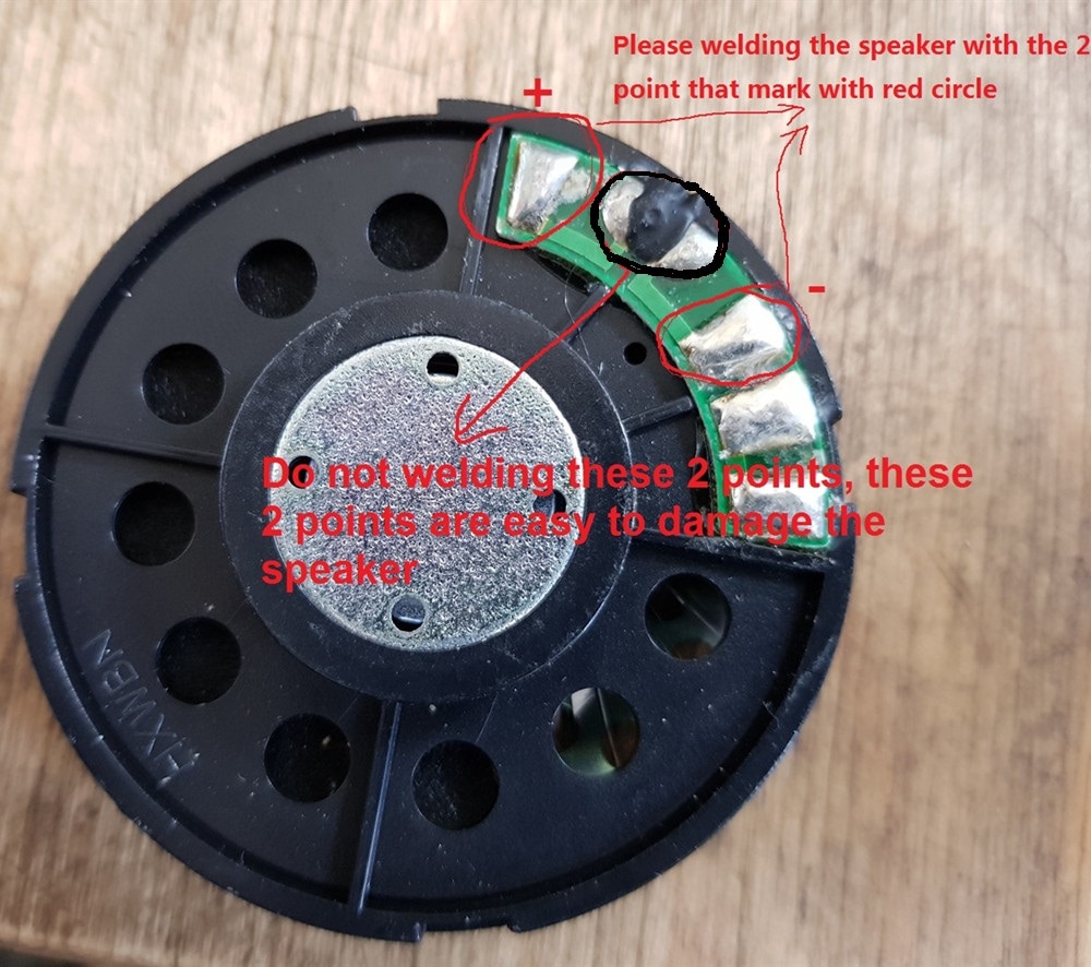 DIY 53mm Speaker Unit - 60 Ohm - Metal Steel Cover - Disassembled Headphone Component