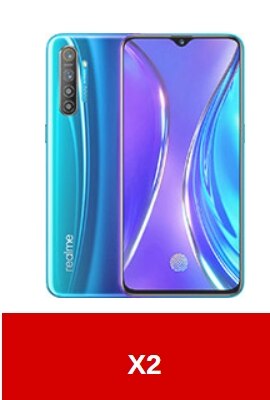 Back Camera Lens Glass Replacment for Realme X50 5G X3 superzoom X2 X XT 5 5S 5i 6 6i Pro C3 C2 C2 narzal 10A: Reaelme X2
