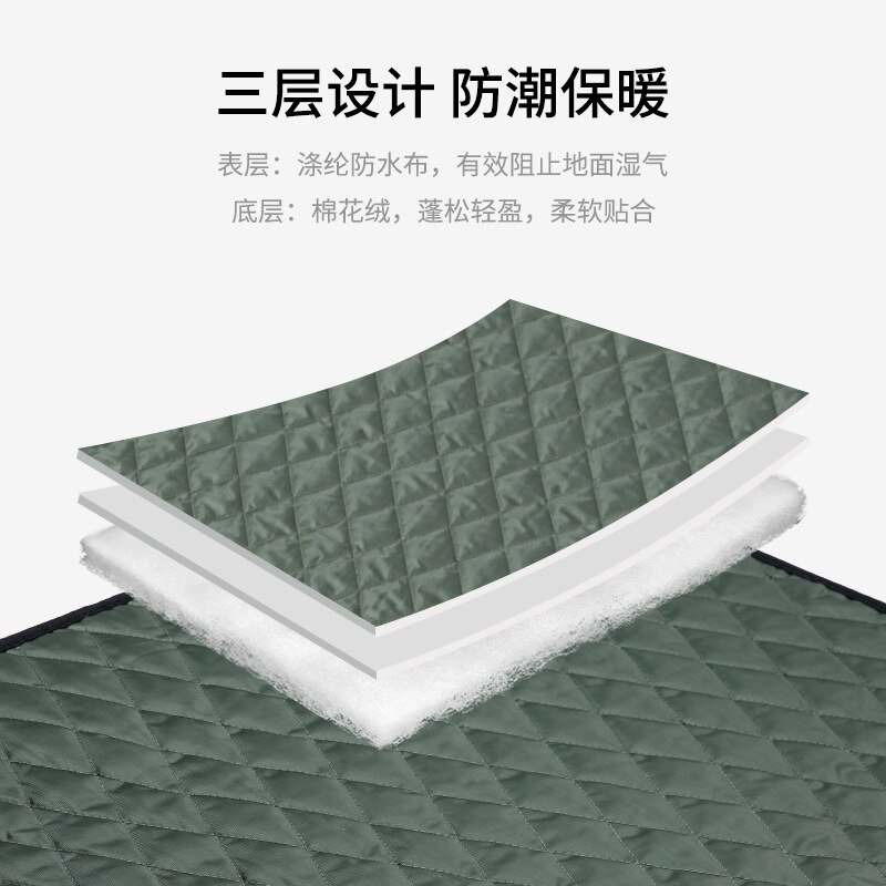 Naturehike cotton wool warm and moisture-proof mattress multi person outdoor camp mat portable sleeping mat mattress