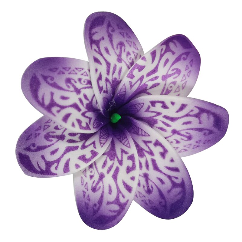 10 stk/sæt bryllup kunstige æg blomster jul hawaii sommerfest strand diy hjemmedekoration hula pige hår tilbehør: Xhm 0168