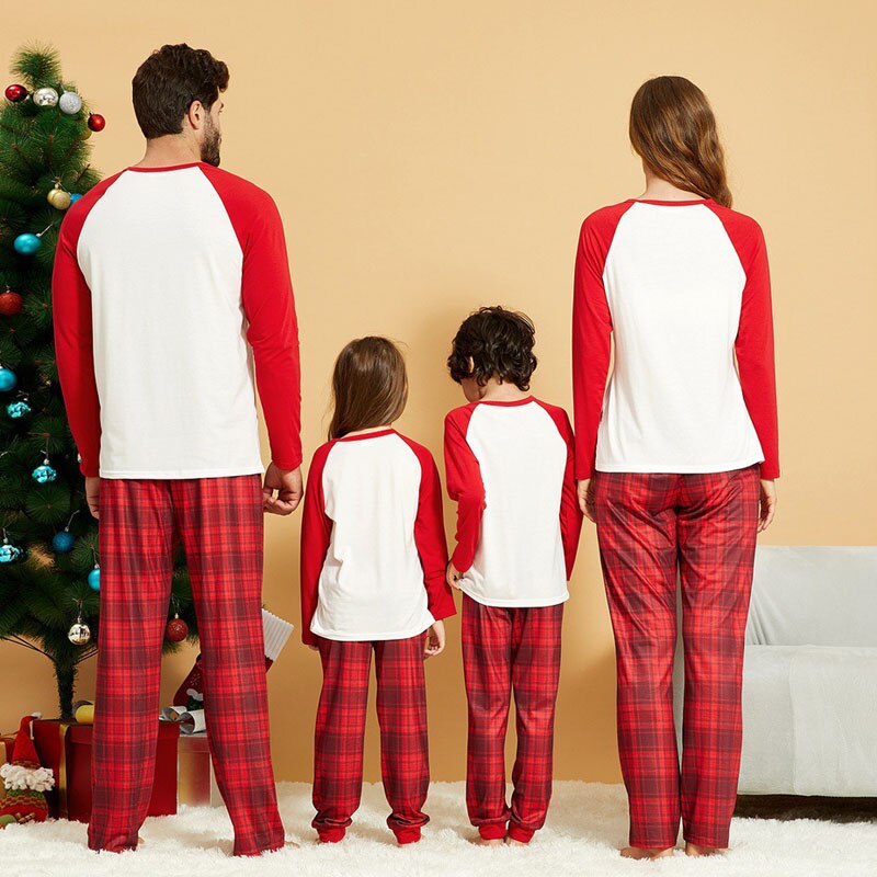 vestito Uguali per La Famiglia Famiglia Completi Da Notte E Pigiami 2020 Madre Figlia del padre Figlio Vestiti Di Natale per Bambini Pigiama Degli Uomini Delle Donne Degli Indumenti Da Notte