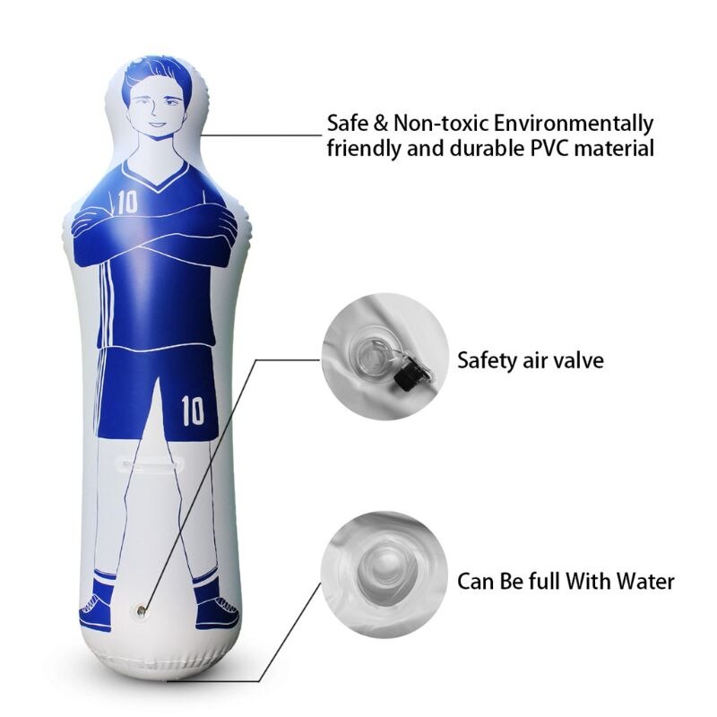 Soccer Inflatable Dummy Goalkeeper Defender Training Soccer Training Equipment