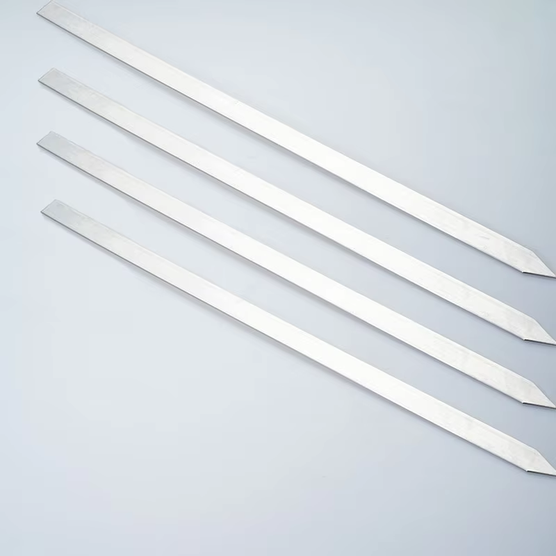 50 cm breite, flache Edelstahl-Grillspieße mit Holzgriff, Schasch, Kebab, türkische persische grillen, Koubideh, iranisch, brasilianisch, europäisch: verrotten