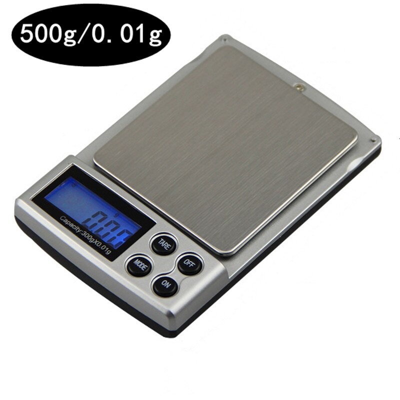 500G X 0.01G Draagbare Digitale Mini Elektronische Pocket Schaal Gouden Sterling Zilveren Sieraden Weight Balance Scale Tool Voor keuken