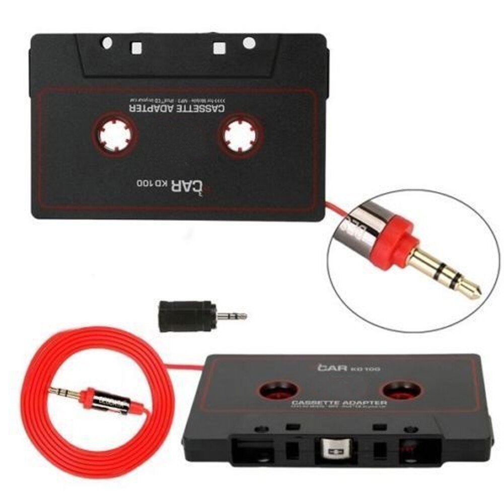 Aux Konvertieren Für Telefon Audio- Kunststoff CD-Spieler Stereo Tragbare 3,5 Mm Universal- MP3 Auto Kassette Adapter