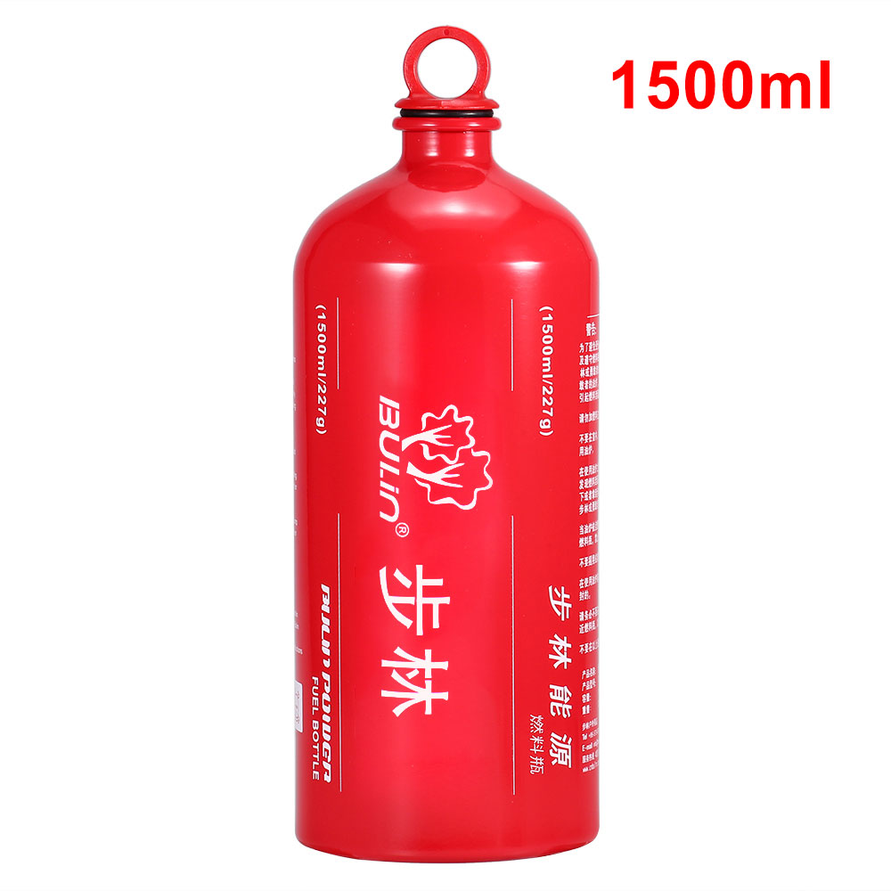 Outdoor Camping Fuel Bottle Alcohol Petrol Kerosene Storage Bottle Fuel Can Empty Bottle 1000ML / 1500ML