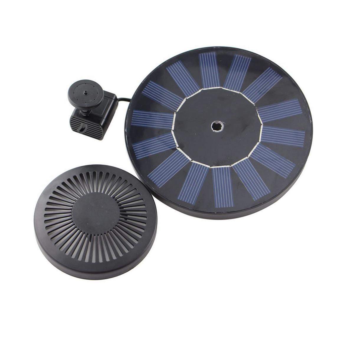 180L Solar Power Fountain Garden Fountain Solar Water Pump Solar Panels Floating Water Pump Watering Systerm Garden Decoration