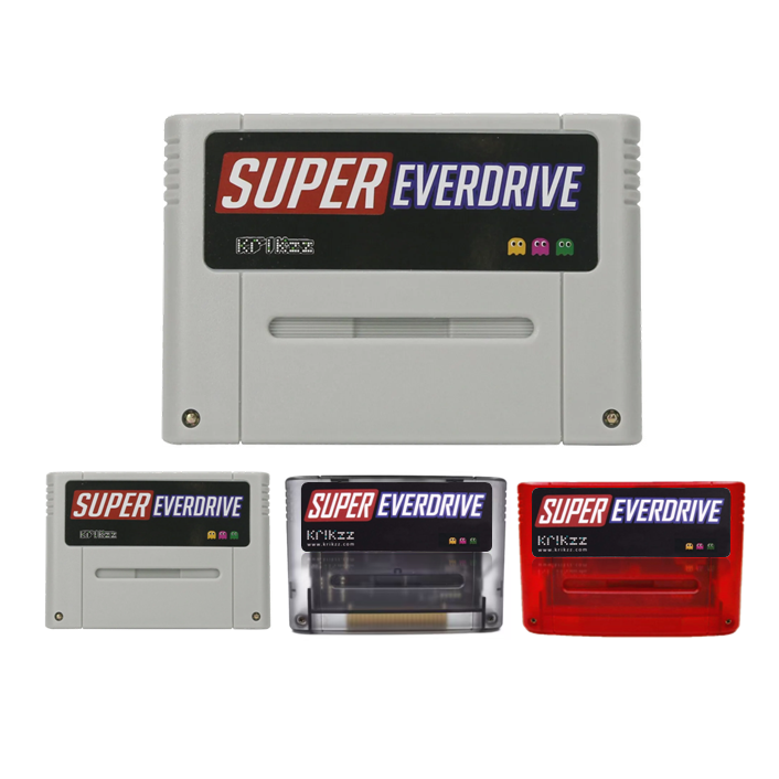 THE latest super everdrive with 8G card chip memory for SNES Game Console Japanese and European versions