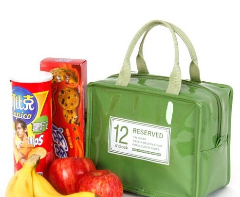 Tragbare mittagessen tasche dicker Thermische Auto kühler box kühlung tasche bolsa termicac: green