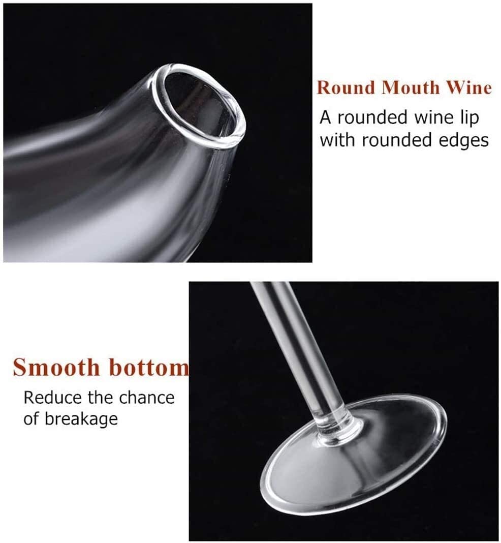 Glass Goblet Transparent Glass Cup Decorative Bird Shape Cocktail Glass For Home Bar Restaurant