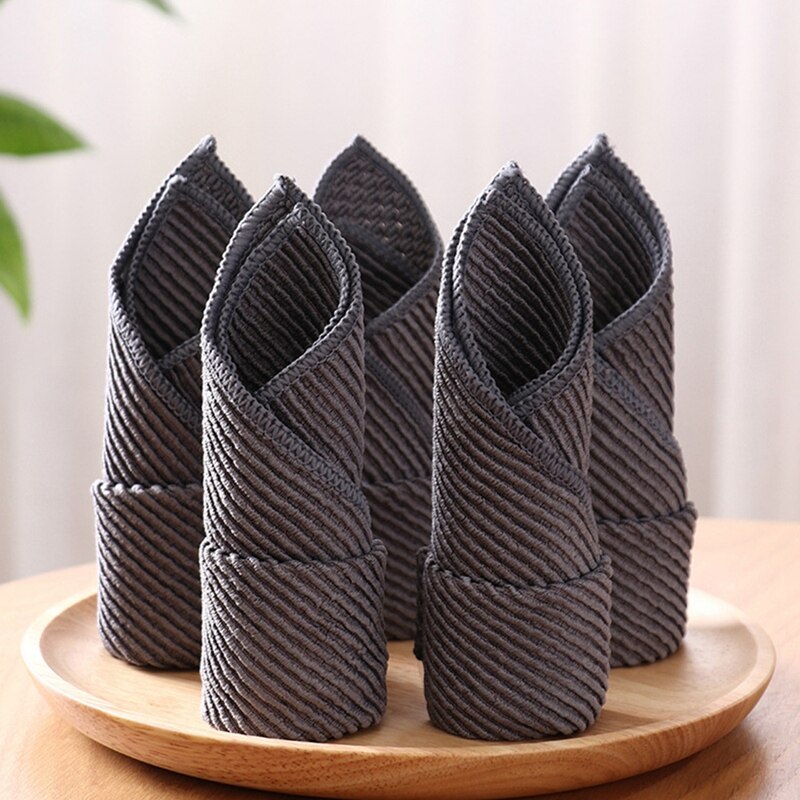 10 Kitchen Rags That Do Not Stick to Oil, Absorb Water, Do Not Shed Housework, Clean Fish Scales, Table Dish Cloths