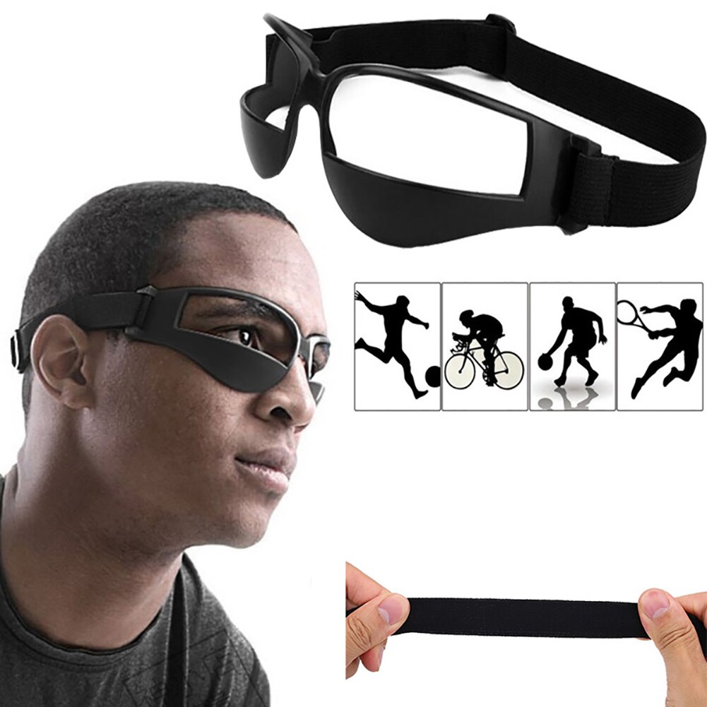 Praktische Heads-Up Basketball Training Dribbling Goggles Einstellbare Brille Brillen Kinder Jugendliche Studenten Sport Zubehör