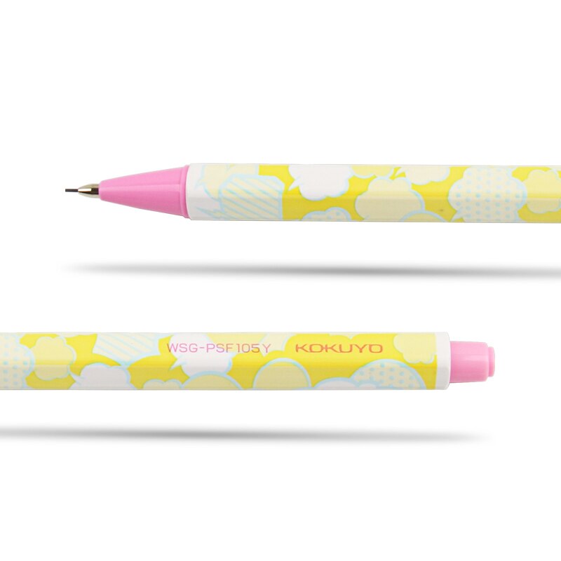 1 pièces Kokuyo CAMPUS crayon mécanique WSG-PSF105 mignon stylo Hexagonal coloré dessin pas facile à casser plomb étudiant crayon 0.5mm