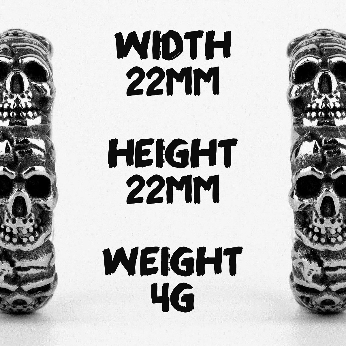 Roestvrij Staal Mannen Ringen Overheersend Devil Skull Punk Rock Gothic Voor Biker Mannelijke Vriendje Sieraden Creativiteit