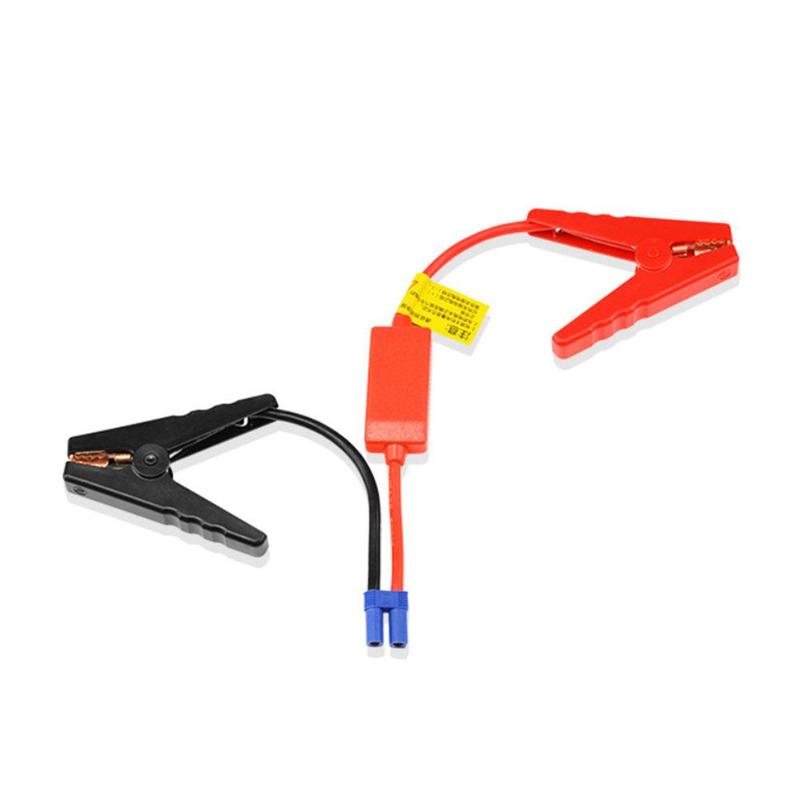 12V car starter jump battery clip connector emergency battery cable powe universal clip clip jumper start mobile power emer