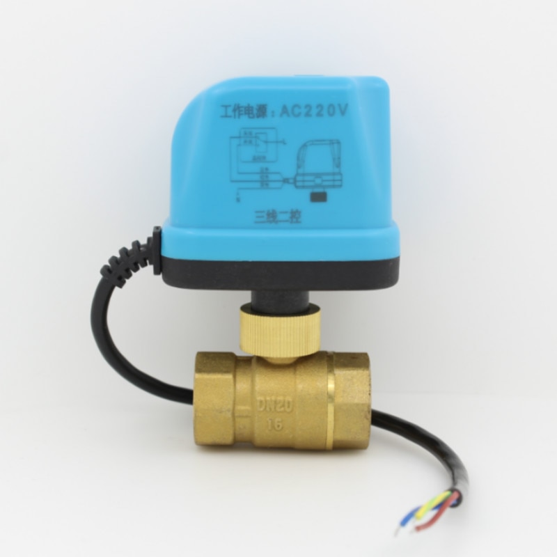 AC220V DC12V AC24V DC24V Electric Ball Valve Motorized Ball Valver ball valve with electric actuator DN15 DN20 DN25 DN32 DN40