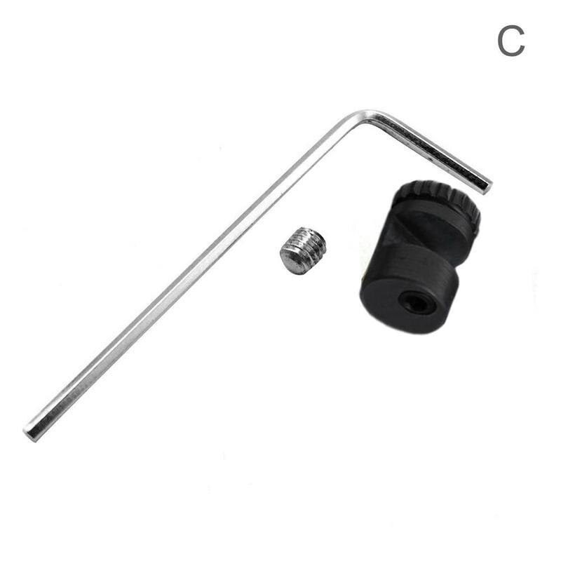 1Pcs Push Cutter Schroeven Moersleutel Mes 110 Duim Stud Push Mes Knop Heldere Messing Duim Nagel Schroef Pusher Schroef: black
