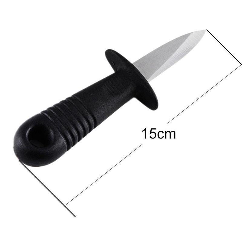 1 stk humaniseret åben skal værktøj østers kammuslinger køkkenkniv shucking multifunktion østers værktøj åbner skaldyr hun  o1 v 0