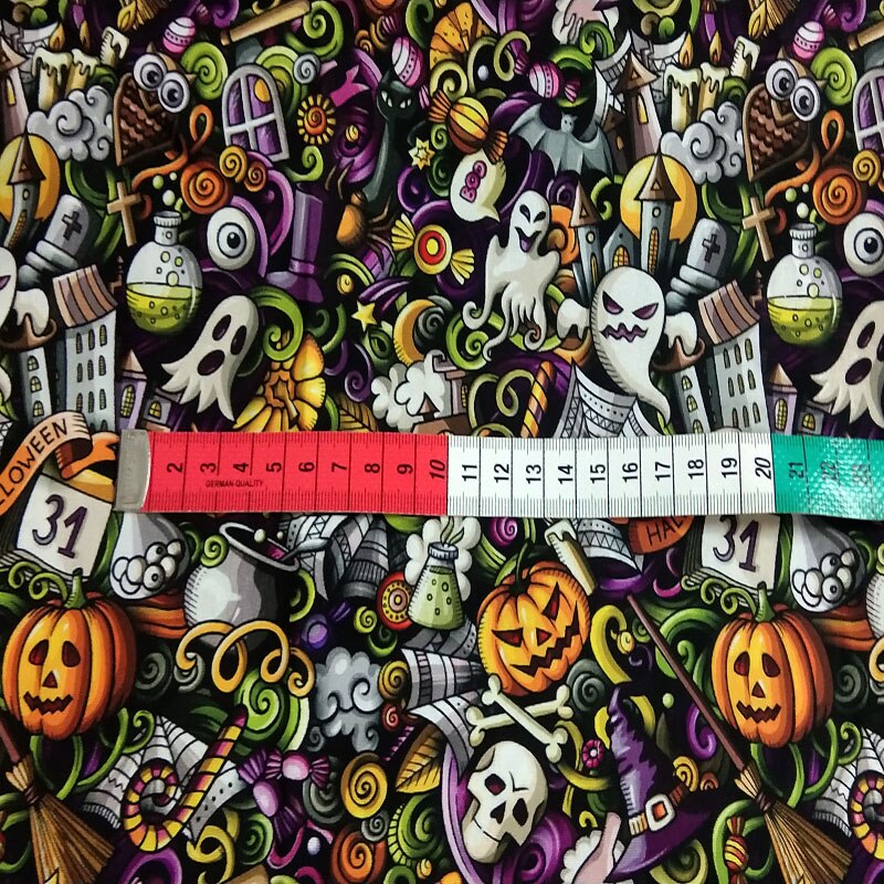 Jul röd blomma fågel musik not tryckt bomullstyg 50 x 105cm musiknot tyg lapptäcke textil baby tyg klänning fest