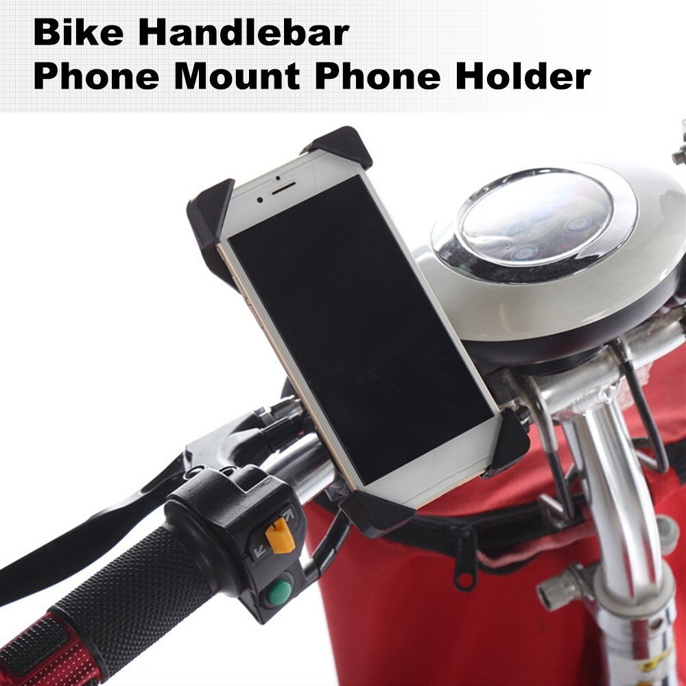 Motorfiets Fiets Telefoon Houder Graden Draaibare Bike Stuur Telefoon Mount Telefoon Houder