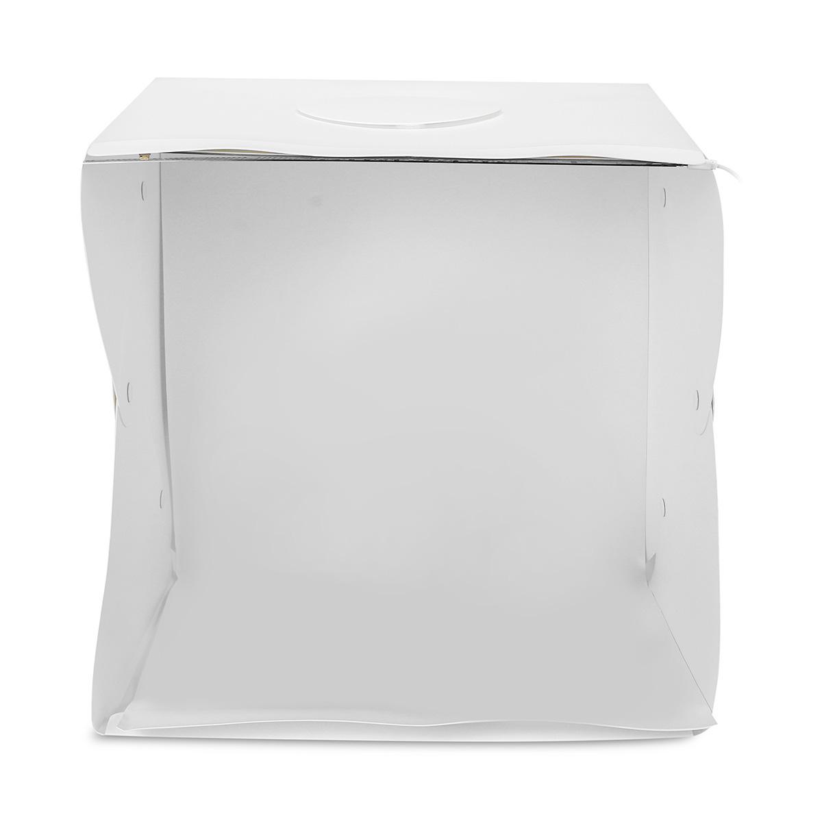 Bærbar foldbar lysboks fotografering studio softbox led lys blød boks telt kit til telefon kamera foto baggrund