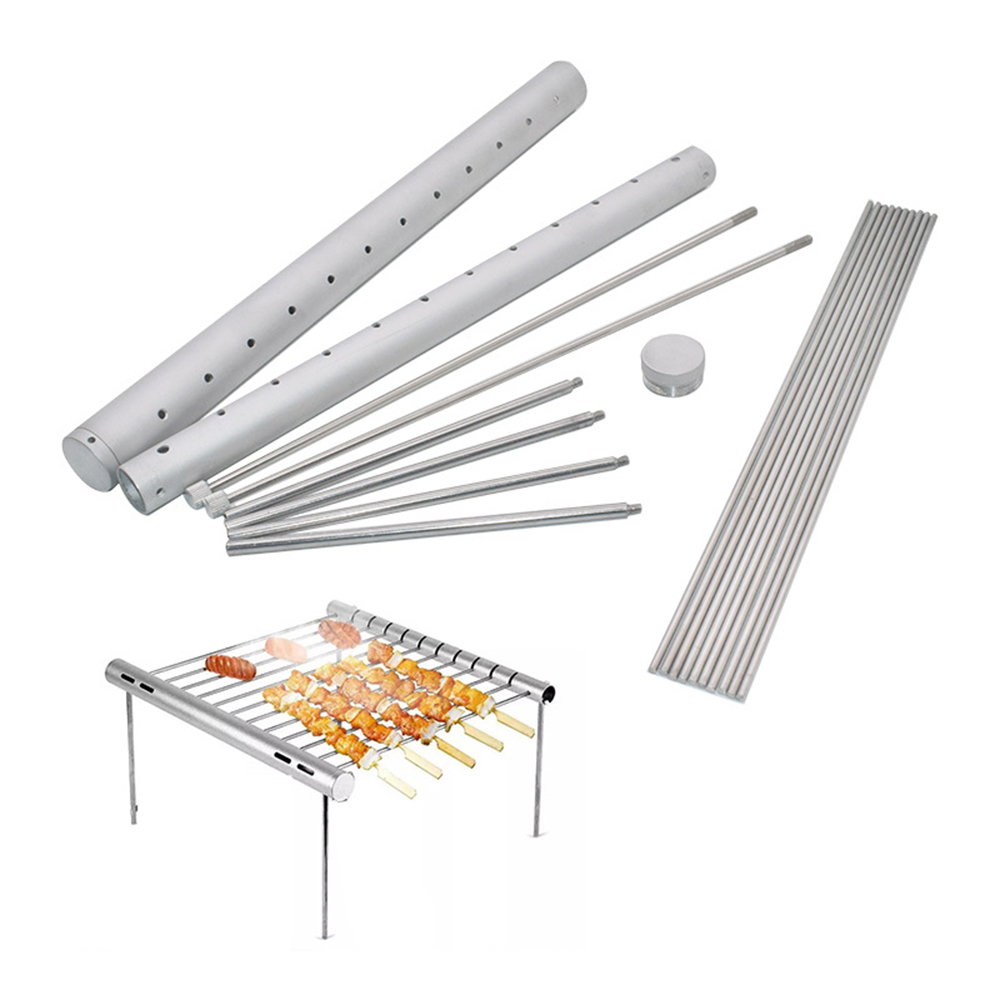 Mini Barbecue de poche pliable en acier inoxydable 2022, accessoires portables pour utilisation en parc à domicile, outils de Camping en plein air