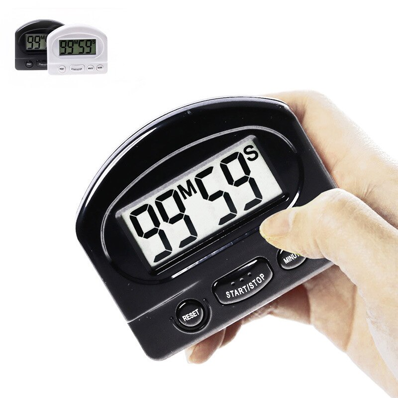 (weak Magnetic Products) (without Battery) Kitchen Timer, Electronic Timer, Multifunctional Makeup Alarm Clock, Countdown Timer