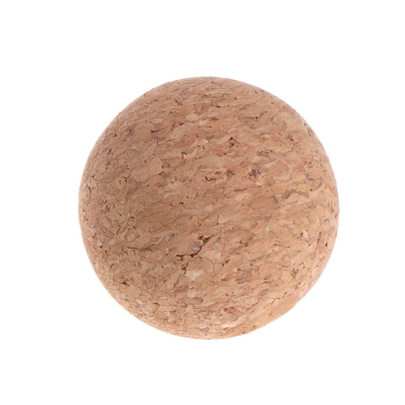 1 pelota de fútbol para futbolín, pieza de corcho de 36mm de madera maciza para mesa de futbolín.