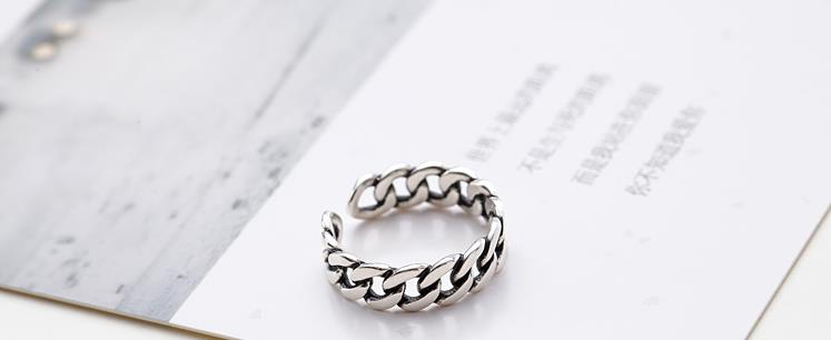 JIANERY Punk Vintage argent couleur creux anneaux pour femmes hommes bagues de fiançailles filles fête Anillos