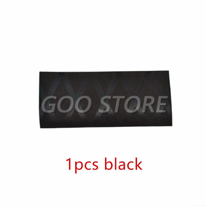 Cinta de agarre para raquetas de tenis de mesa, Material Termocontraíble, juego de Ping Pong, empuñaduras de murciélago, accesorios de banda para el sudor, 1 ud.: 1pcs black