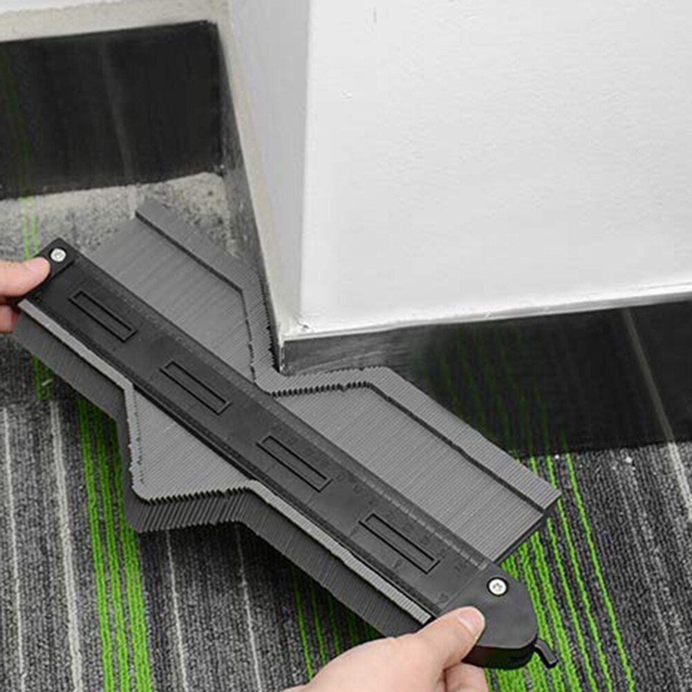 10/6inch Contour Gauge Profile Duplicator Contour Gauges Standard Wood Marking Tool Tiling Laminate Tiles Profile Measuring Tool