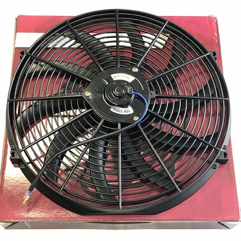 12 pulgadas Slim Push-Pull eléctrico de ventilador de refrigeración de motor radiador del motor Auto Slim Reversible Ventilador de refrigeración eléctrico para coche