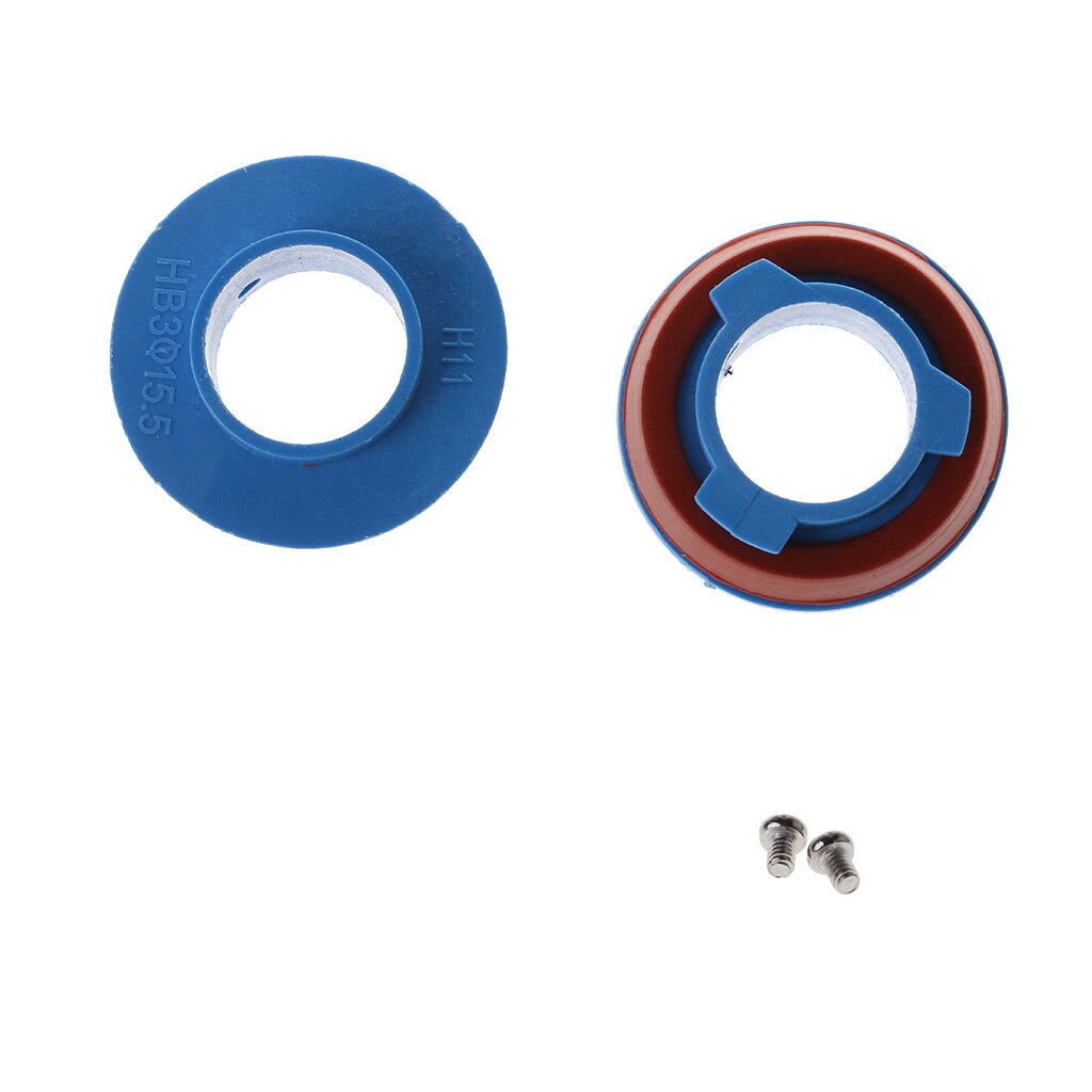 2pcs LED Headlight Bulb Base Adapter Socket Holder 880/HB4/HB3/H11/H7/H4/H3/H1 for Car Halogen Headlamps: H11