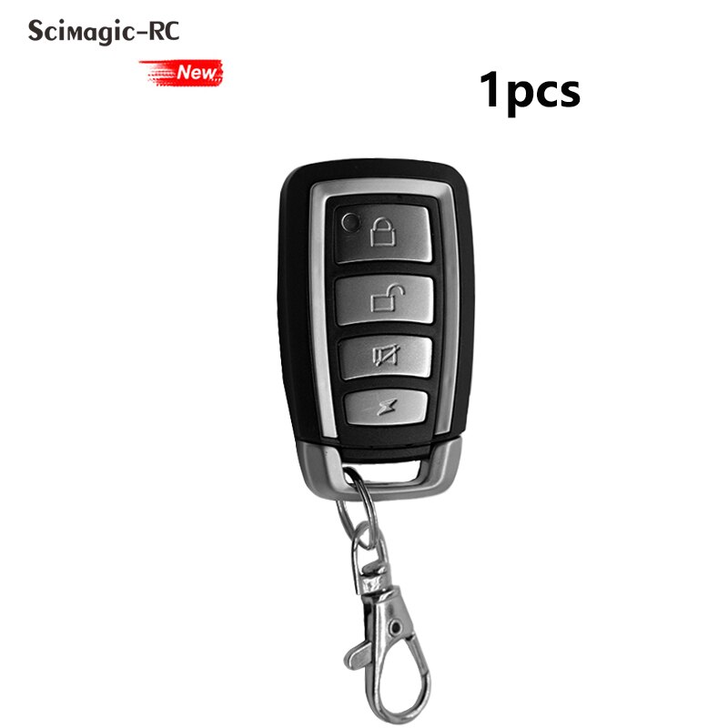 Radio Frequency Remote Control 433MHz Electric Door Garage Door Remote Control Remote Key Controller Copy 433.92MHz Fixed Learni: YELLOW