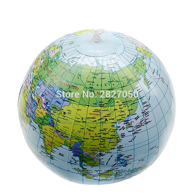 Gonfler Globe carte gonflable terre monde enseignant ballon de plage géographie Illustration détaillée jouet