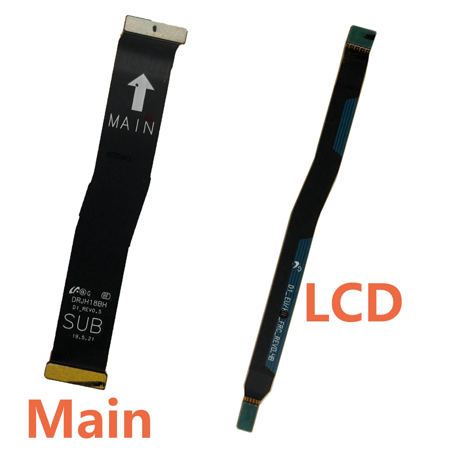 Main Flex Cable For Samsung Note 10 Lite N770 10 Plus 5G N975 N976 N970 Connect Mainboard To LCD Screen Ribbon