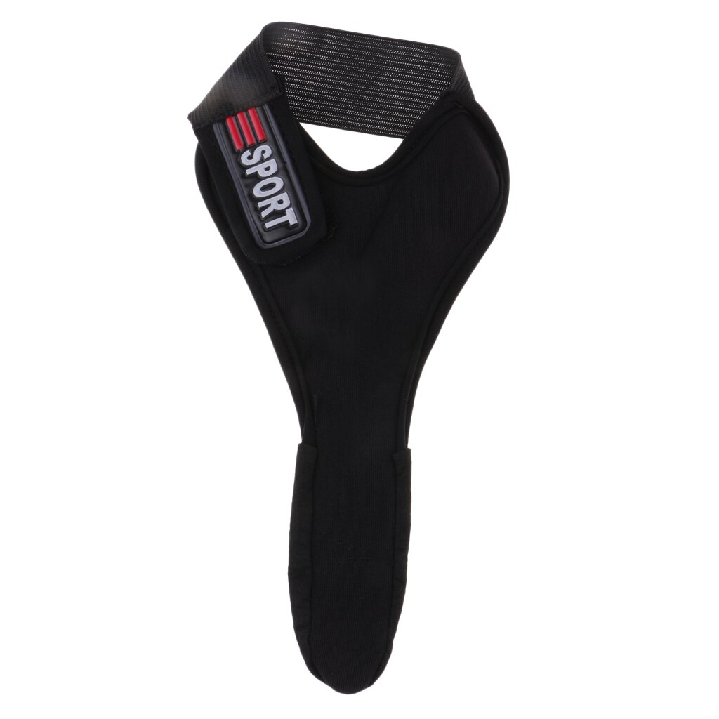 Super Fiber Single Finger Fishing Glove Anti-Slip One Finger Stall Protector: black