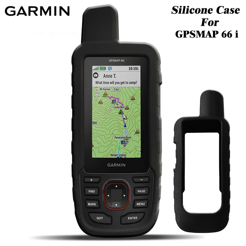 Custodia di qualità e protezione dello schermo per Garmin GPSMAP 66i GPS navigatore per computer custodia in silicone custodia per pellicola per garmin gpsmap 66i