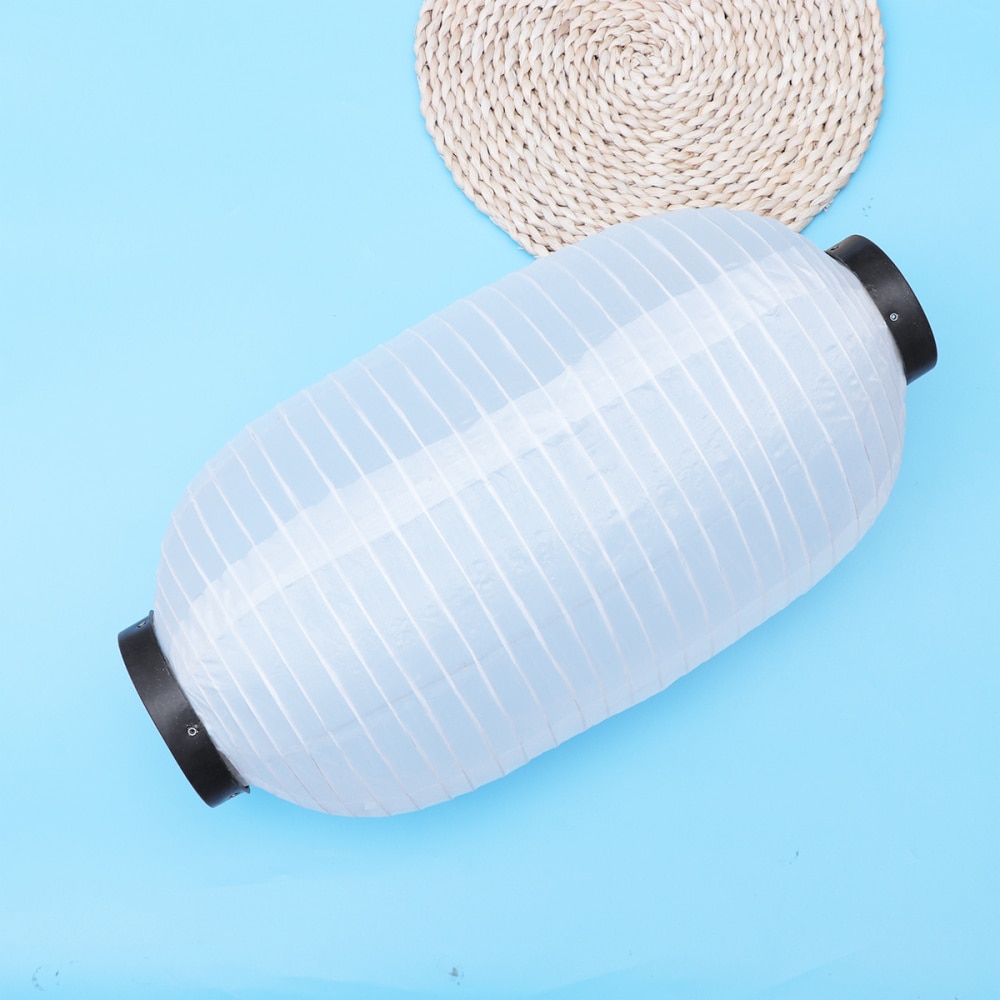 Styl japońnarty lampiony papierowe składane owalne latarnie dekoracyjne wiszące ozdoby