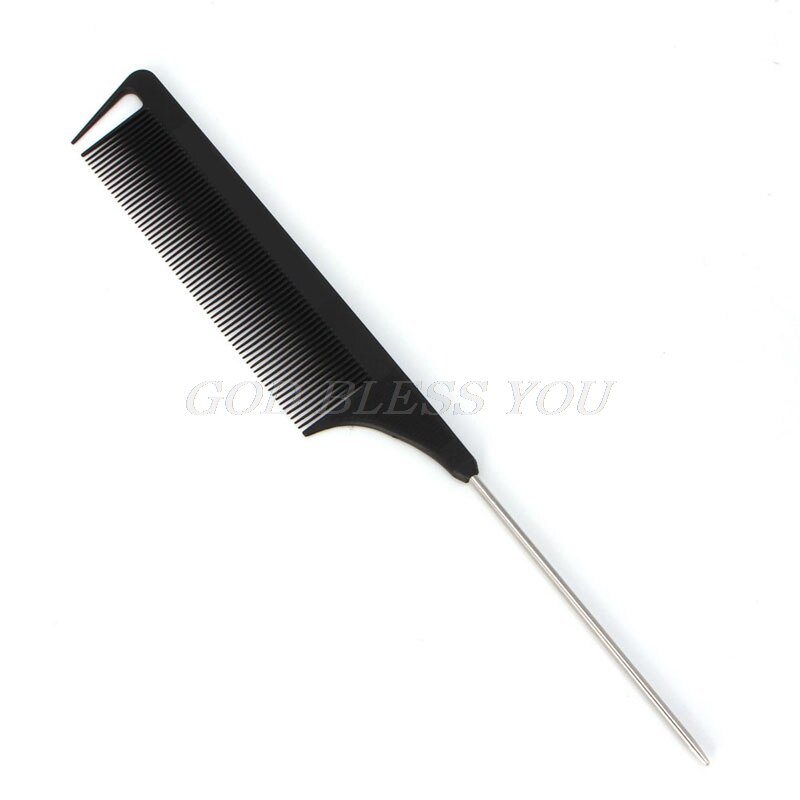 Brosse à cheveux queue de Rat, brosse à dents fines en métal, Style , directe: 57
